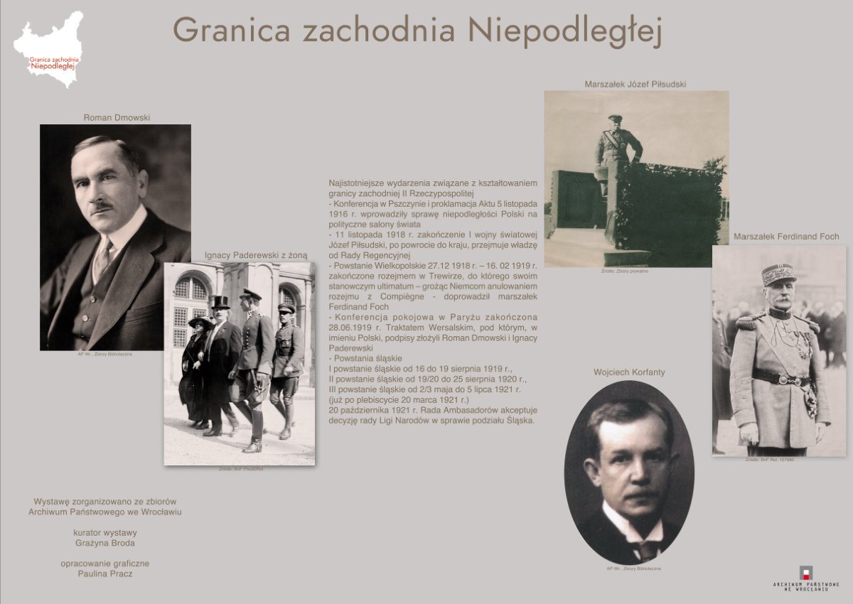  Granica zachodnia Niepodległej.