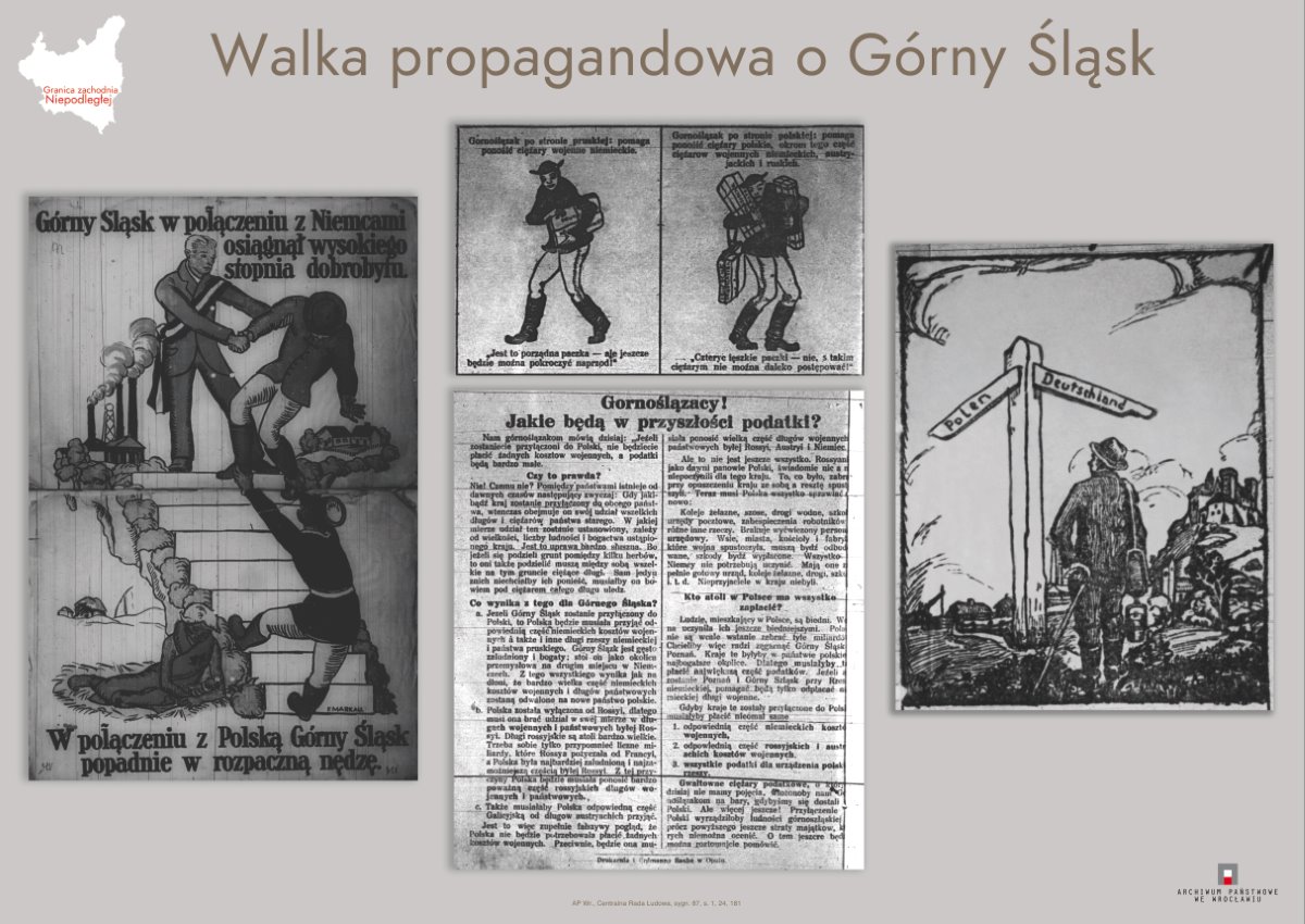  Walka propagandowa o Górny Śląsk.